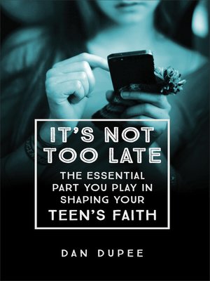 cover image of It's Not Too Late